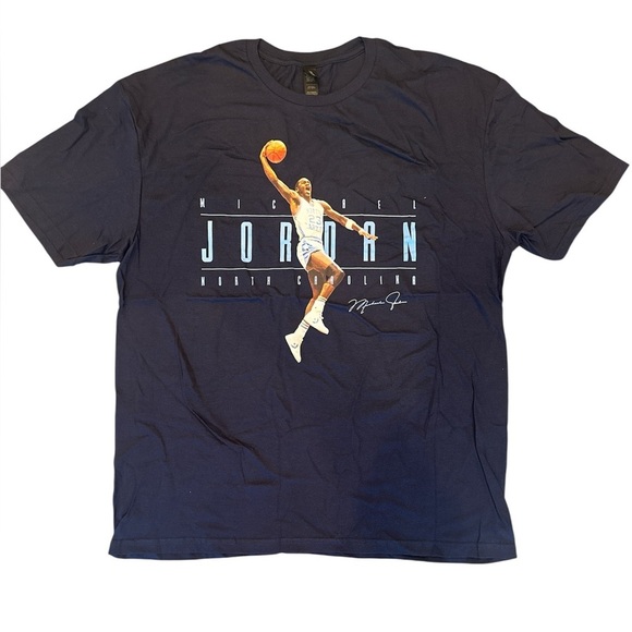 Gildan Other - GILDAN, Michael Jordan SoftStyle Shirt,XL, Length 30in, Pit‎ to Pit 23in, Navy